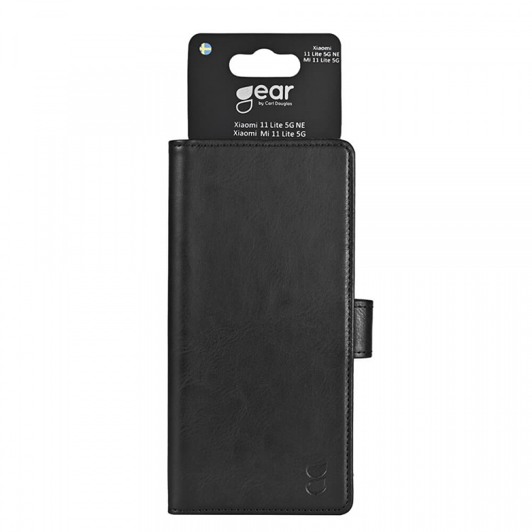 Gear Mobilfodral Svart - Xiaomi Mi 11 Lite 5G/Xiaomi 11 Lite 5G NE Gear Mobilfodral Svart - Xiaomi Mi 11 Lite 5G/Xiaomi 11 Lite 5G NE