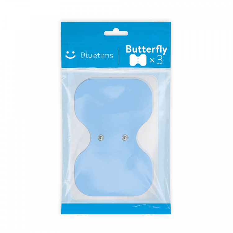 Bluetens Elektroder Butterfly för Trådlös Clip 3-pack