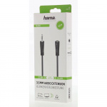 Hama Kabel Ljud 3.5mm-3.5mm Förlängning 1.5m Hama Kabel Ljud 3.5mm-3.5mm Förlängning 1.5m