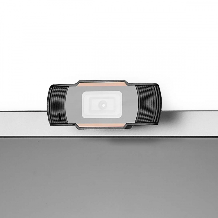 Nedis Webbkamera | Full HD@30fps | Fast Fokus | Inbyggd mikrofon | Svart