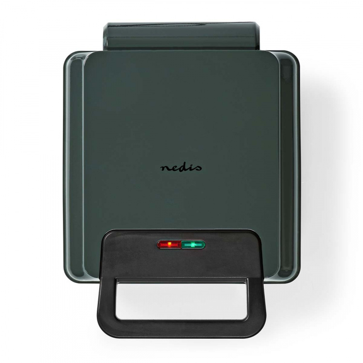 Nedis Våffeljärn | Belgiska våfflor | 22 x 12.5 cm | 1200 W | Automatisk temperaturkontroll | ABS / Aluminium