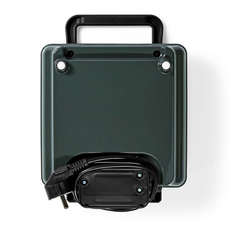 Nedis Våffeljärn | Belgiska våfflor | 22 x 12.5 cm | 1200 W | Automatisk temperaturkontroll | ABS / Aluminium