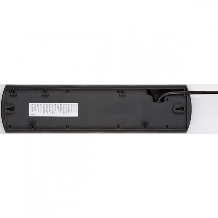 brennenstuhl Grendosa Primera-Line 10-Way 2.00 m Svart - Jordad Kontakt TYPE E