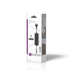 Nedis Universal nätadapter | 60 W | 6 - 16 V DC | 1.10 m | 5.0 - 5.2 A | 8 plug(s) | Svart Nedis Universal nätadapter | 60 W | 6 - 16 V DC | 1.10 m | 5.0 - 5.2 A | 8 plug(s) | Svart