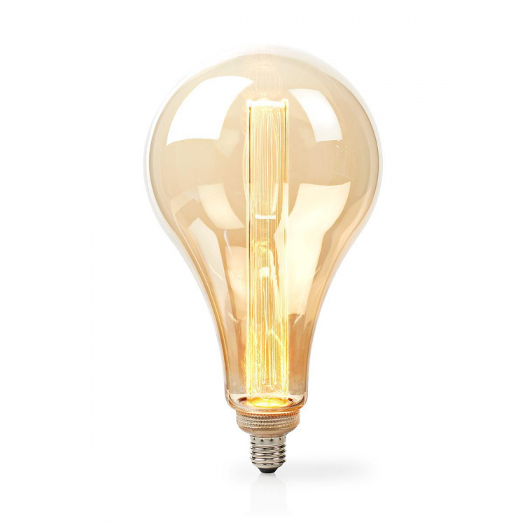 Nedis LED Glödlampa E27 | PS165 | 3.5 W | 120 lm | 1800 K | Dimbar | Med guld finish | Retrostil | 1 st Nedis LED Glödlampa E27 | PS165 | 3.5 W | 120 lm | 1800 K | Dimbar | Med guld finish | Retrostil | 1 st
