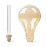 Nedis LED Glödlampa E27 | PS165 | 3.5 W | 120 lm | 1800 K | Dimbar | Med guld finish | Retrostil | 1 st Nedis LED Glödlampa E27 | PS165 | 3.5 W | 120 lm | 1800 K | Dimbar | Med guld finish | Retrostil | 1 st