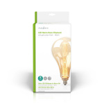 Nedis LED Glödlampa E27 | PS165 | 3.5 W | 120 lm | 1800 K | Dimbar | Med guld finish | Retrostil | 1 st Nedis LED Glödlampa E27 | PS165 | 3.5 W | 120 lm | 1800 K | Dimbar | Med guld finish | Retrostil | 1 st