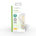 Nedis LED Glödlampa E27 | A60 | 8 W | 1055 lm | 2700 K | Varm Vit | Retrostil | 1 st