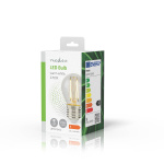 Nedis LED Glödlampa E27 | G45 | 4.5 W | 470 lm | 2700 | Dimbar | Varm Vit | Retrostil | 1 st