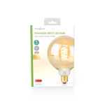 Nedis LED Glödlampa E27 | G125 | 3.8 W | 250 lm | 2100 K | Dimbar | Extra varm vit | Retrostil | 1 st Nedis LED Glödlampa E27 | G125 | 3.8 W | 250 lm | 2100 K | Dimbar | Extra varm vit | Retrostil | 1 st