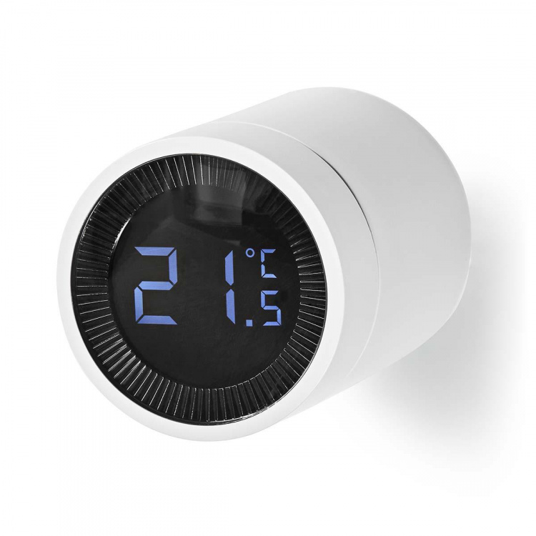 Nedis SmartLife Radiator Control | Zigbee 3.0 | Batteridriven | LCD | Android™ / IOS