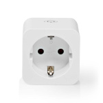 Nedis SmartLife Smart Plug | IP21 | Strömmätare | 3680 W | Type F (CEE 7/3) | 0 - 55 °C | Android™ / IOS | Vit | 1 st Nedis SmartLife Smart Plug | IP21 | Strömmätare | 3680 W | Type F (CEE 7/3) | 0 - 55 °C | Android™ / IOS | Vit | 1 st