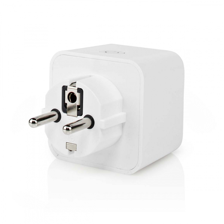 Nedis SmartLife Smart Plug | IP21 | Strömmätare | 3680 W | Type F (CEE 7/3) | 0 - 55 °C | Android™ / IOS | Vit | 1 st Nedis SmartLife Smart Plug | IP21 | Strömmätare | 3680 W | Type F (CEE 7/3) | 0 - 55 °C | Android™ / IOS | Vit | 1 st