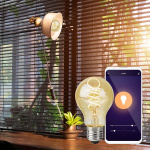 Nedis SmartLife LED vintage lampa | E27 | 360 lm | 4.90 W | Varm till cool vit | 1800 - 6500 K | Glas | Android™ / IOS | Glödlampa | 1 st Nedis SmartLife LED vintage lampa | E27 | 360 lm | 4.90 W | Varm till cool vit | 1800 - 6500 K | Glas | Android™ / IOS | Glödlampa | 1 st