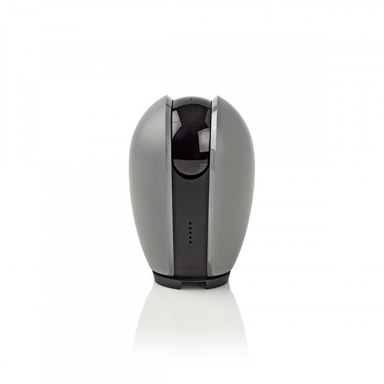 Nedis SmartLife Inomhus Kamera | Full HD 1080p | Panorera lutning | microSD (ingår inte) / Molnlagring (tillval) | Med rörelsesensor | Nattsikt | Mörkgrå / Vit
