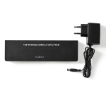 Nedis HDMI ™ Splitter | 8-Port port(s) | 8x HDMI™ Output | 4K@60Hz | 18 Gbps | Metall | Antracit Nedis HDMI ™ Splitter | 8-Port port(s) | 8x HDMI™ Output | 4K@60Hz | 18 Gbps | Metall | Antracit