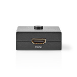 Nedis HDMI ™ Switch | 3-Port port(s) | 1x HDMI™ Input / 2x HDMI™ Input | 1x HDMI™ Output / 2x HDMI™ Output | 4K@60Hz | 6 Gbps | Metall | Antracit Nedis HDMI ™ Switch | 3-Port port(s) | 1x HDMI™ Input / 2x HDMI™ Input | 1x HDMI™ Output / 2x HDMI™ Output | 4K@60Hz | 6 Gbps | Metall | Antracit