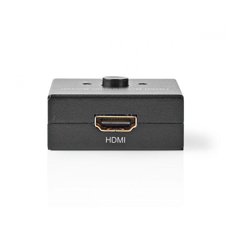 Nedis HDMI ™ Switch | 3-Port port(s) | 1x HDMI™ Input / 2x HDMI™ Input | 1x HDMI™ Output / 2x HDMI™ Output | 4K@60Hz | 6 Gbps | Metall | Antracit Nedis HDMI ™ Switch | 3-Port port(s) | 1x HDMI™ Input / 2x HDMI™ Input | 1x HDMI™ Output / 2x HDMI™ Output | 4K@60Hz | 6 Gbps | Metall | Antracit