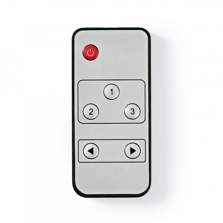 Nedis HDMI ™ Switch | 3-Port port(s) | 1x USB-C™ / 2x HDMI™ Input | 1x HDMI™ Output | 4K@60Hz | 18.0 Gbps | Metall | Antracit