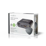 Nedis HDMI ™ Omvandlare | HDMI™ ingång | SCART Hona | Envägs | 480i | 18 Gbps | Metall | Antracit