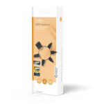 Nedis HDMI™ Adapter | DisplayPort Hane / DVI-D 24+1-Pin Hane / HDMI™ Micro kontakt / HDMI™ Mini kontakt / Mini DisplayPort Hane / USB-C™ Hane | HDMI™ Utgång | Guldplaterad | Rak | PVC | Svart | 1 st. | Låda