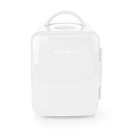 Nedis Portabelt mini kylskåp | 4 l | 12 V DC / 100 - 240 V AC | Vit