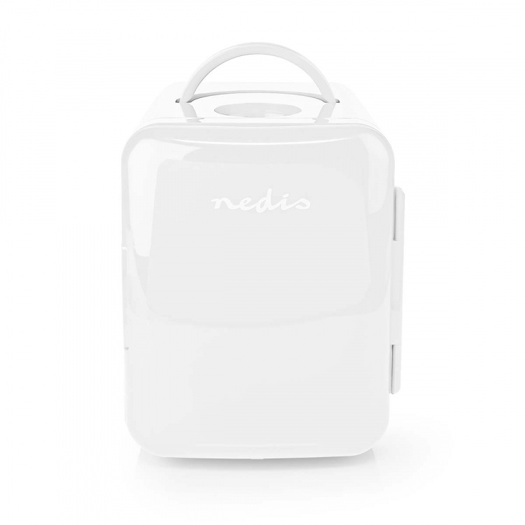 Nedis Portabelt mini kylskåp | 4 l | 12 V DC / 100 - 240 V AC | Vit