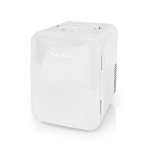 Nedis Portabelt mini kylskåp | 4 l | 12 V DC / 100 - 240 V AC | Vit