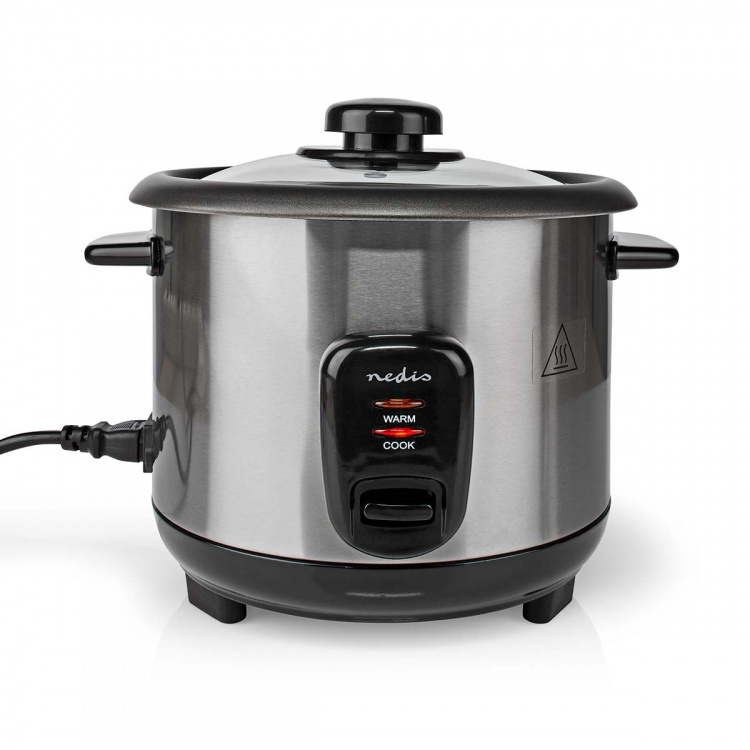 Nedis Riskokare | 1 l | 400 W | Non-stick beläggning | Avlägsningsbar skål | Automatisk avstängning