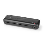 Nedis Laminator | Varm | A4 | 230 mm/min | Automatisk avstängning | Strömadapter | Svart