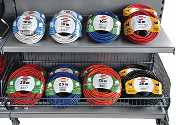 brennenstuhl Förlängningskabel 10.00 m H05VV-F 3G1.5 IP20 Vit