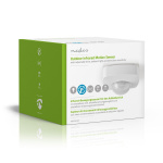 Nedis Rörelsedetektor | Inomhus och utomhus | 3-Wire | Typ F (CEE 7/7) | 360 ° | 5 - 300 W | 300 W | 1200 W | 3 - 2000 Lux | Sensorteknik: PIR | Sensor räckvidd: 2.0 - 8.0 m