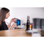 brennenstuhl CEE Adapter Cable Camping 1,5 m kabel i orange (CEE-kontakt och vinkelkoppling inkl. säkerhetskontaktkombinationsuttag, 230V / 16A, för permanent utomhusbruk)