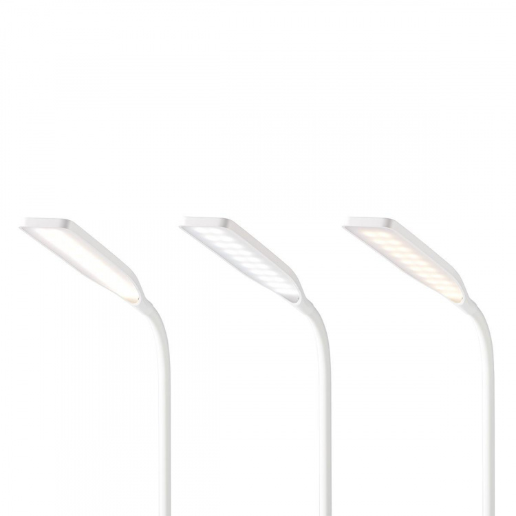 Nedis LED-lampa med trådlös laddare | Dimmer - På enhet | LED / Qi | 10 W | Med dimning | Kall Vit / Natural White / Varm Vit | 2700 - 6500 K