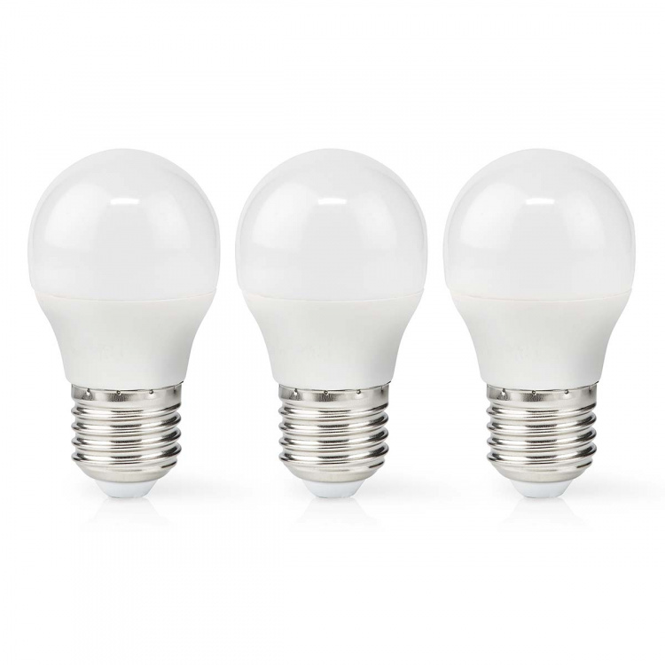 Nedis LED-lampa E27 | G45 | 4.9 W | 470 lm | 2700 K | Varm Vit | Retrostil | Matt | 3 st