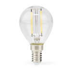Nedis LED-lampa Lampa E14 | G45 | 2 W | 250 lm | 2700 K | Varm Vit | Retrostil | 1 st. | Tydlig