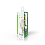 Nedis LED-lampa Lampa E14 | Ljus | 4.5 W | 470 lm | 2700 | Dimbar | Varm Vit | Retrostil | 1 st. | Tydlig