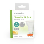 Nedis LED-lampa GU10 | Spot | 4.5 W | 345 lm | 4000 K | Dimbar | Dagsljus | Retrostil | 1 st