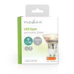 Nedis LED-lampa GU10 | Spot | 1.9 W | 145 lm | 2700 K | Varm Vit | Retrostil | 1 st Nedis LED-lampa GU10 | Spot | 1.9 W | 145 lm | 2700 K | Varm Vit | Retrostil | 1 st