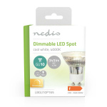 Nedis LED-lampa GU10 | Spot | 4.5 W | 345 lm | 4000 K | Dimbar | Dagsljus | Retrostil | 1 st