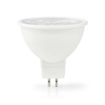 Nedis LED-lampa GU5.3 | Spot | 5.8 W | 450 lm | 2700 K | Varm Vit | Tydlig | Antal lampor i förpackning: 1 st Nedis LED-lampa GU5.3 | Spot | 5.8 W | 450 lm | 2700 K | Varm Vit | Tydlig | Antal lampor i förpackning: 1 st