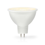 Nedis LED-lampa GU5.3 | Spot | 6.5 W | 550 lm | 2700 K | Dimbar | Varm Vit | Tydlig | Antal lampor i förpackning: 1 st