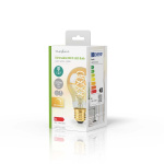 Nedis LED Glödlampa E27 | A60 | 3.8 W | 250 lm | 2100 K | Dimbar | Extra varm vit | Retrostil | 1 st