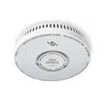 Nedis Rök & kolmonoxid Alarm | Batteridriven | Batterilängd upp till: 10 år | EN 14604 | Med testknapp | 85 dB | ABS | Vit
