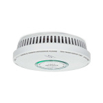 Nedis Rök & kolmonoxid Alarm | Batteridriven | Batterilängd upp till: 10 år | EN 14604 | Med testknapp | 85 dB | ABS | Vit