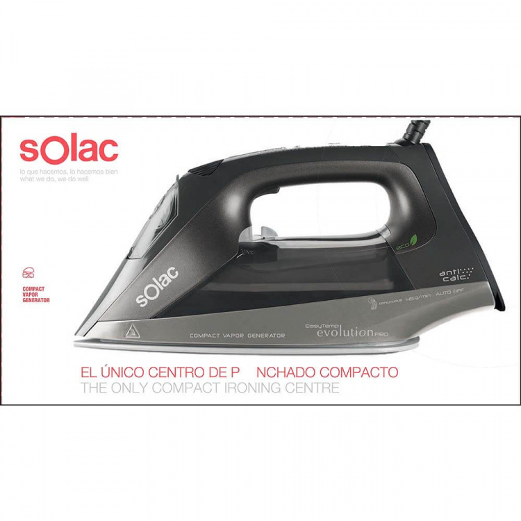 SOLAC Strykjärn Easy Temp Evolution Pro