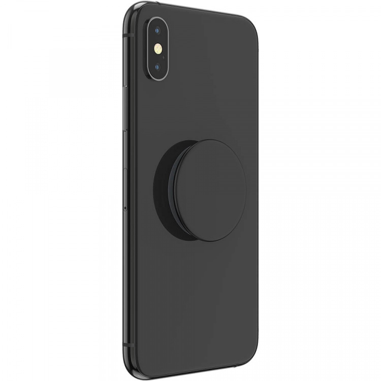 POPSOCKETS Basic Black Grip med Ställfunktion Basic