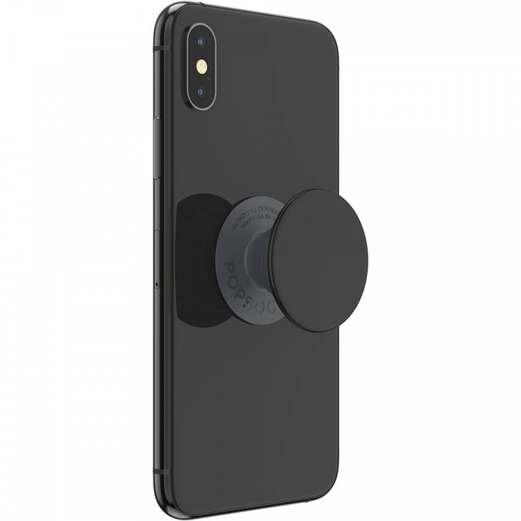 POPSOCKETS Basic Black Grip med Ställfunktion Basic