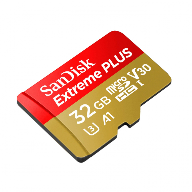 SANDISK MicroSDXC Extreme Plus 32GB 100MB/s A2 C10 V30 UHS-I