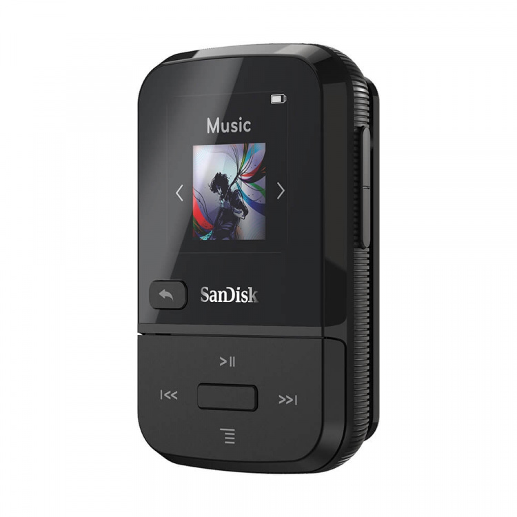 SANDISK MP3-Spelare Clip Sport Go 16GB Svart